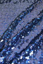 Navy Blue Sequin Poly/Spandex