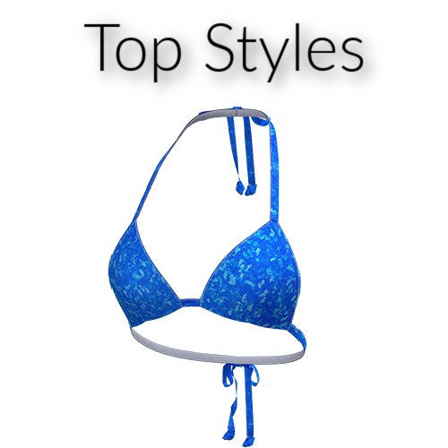 Top Styles for Competition Bikini - Which bikini top style should I choose? - Saleyla