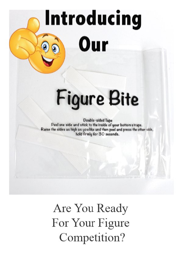 Figure Competition Suit Bottom - How can I get my hip straps to sit higher? - Saleyla