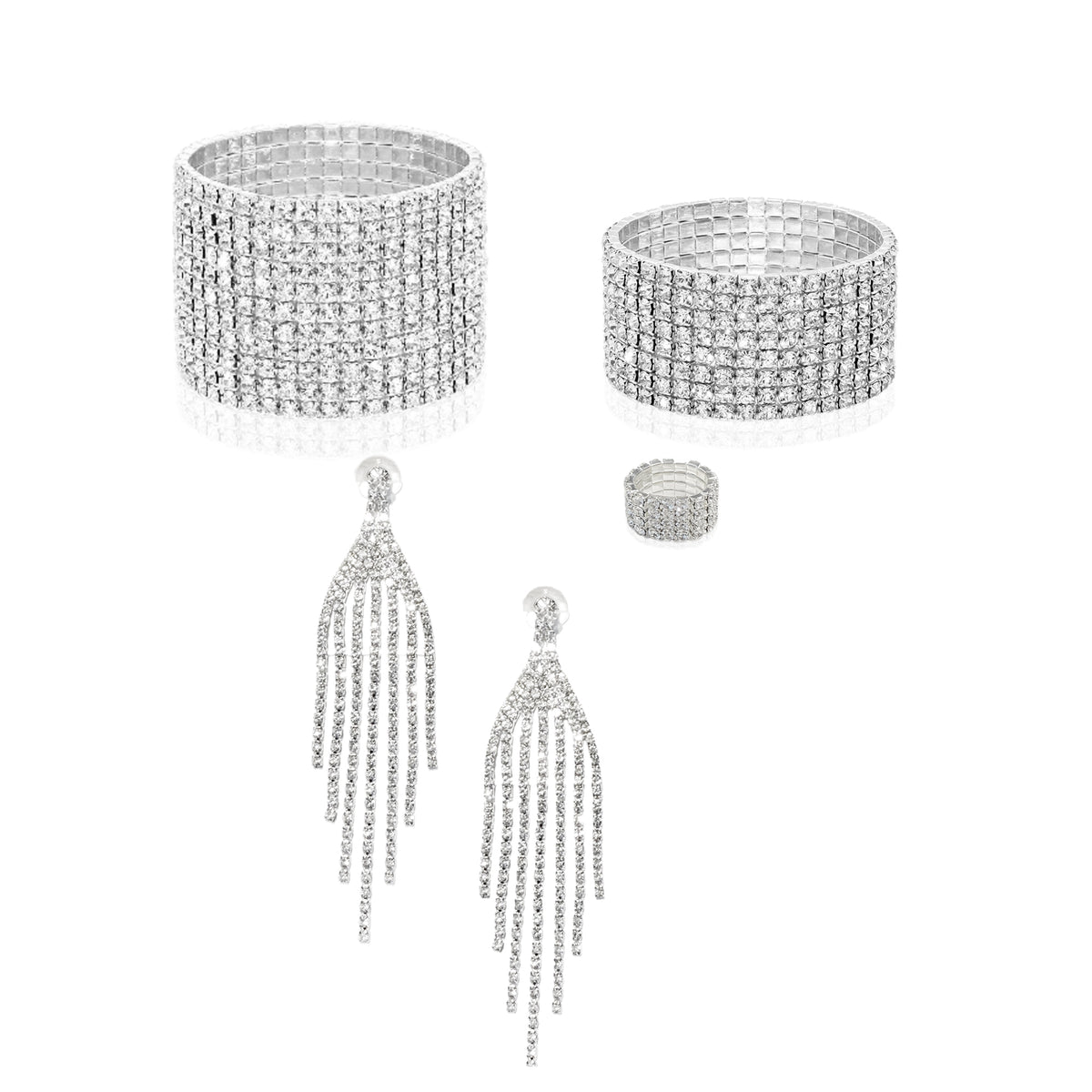 Crystal Clear Rhinestone Ellie Set