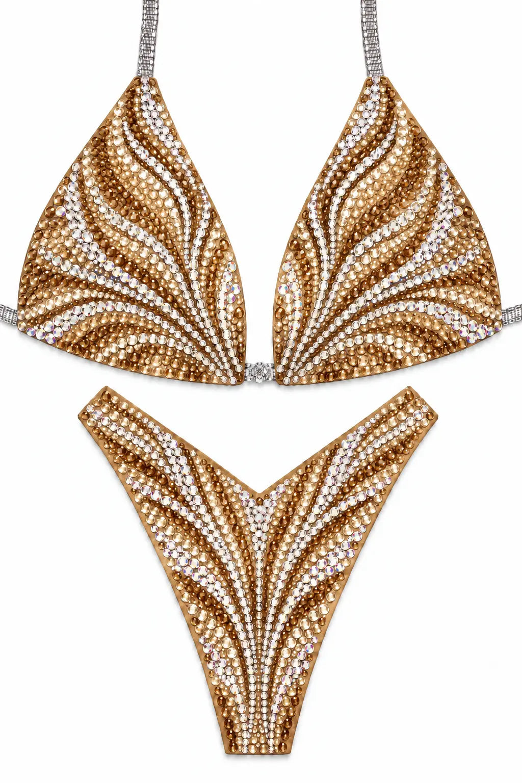 Zebra Glam — Champagne Gold