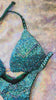 Teal Chevron Figure Competition Suit product video